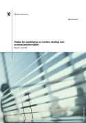 Status for oppfølging av revidert strategi mot arbeidslivskriminalitet