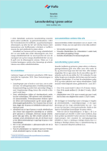 L&oslash;nnsfordeling i gr&oslash;nn sektor