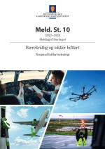 B&aelig;rekraftig og sikker luftfart. Nasjonal luftfartsstrategi