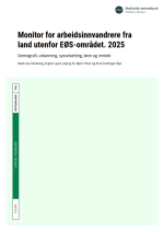 Monitor for arbeidsinnvandrere fra land utenfor E&Oslash;S-omr&aring;det. 2025