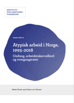 Atypisk arbeid i Norge, 1995&ndash;2018