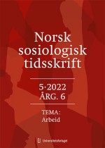 Om fremveksten av en ny forst&aring;elsesramme for arbeidslivet og kampen mot arbeidslivskriminalitet
